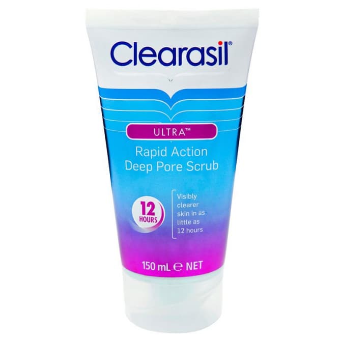 Buy Clearasil Ultra Rapid Action Deep Pore Scrub Ml Online