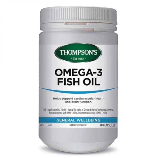 Buy Thompsons Omega 3 Fish Oil 400 Capsules Online