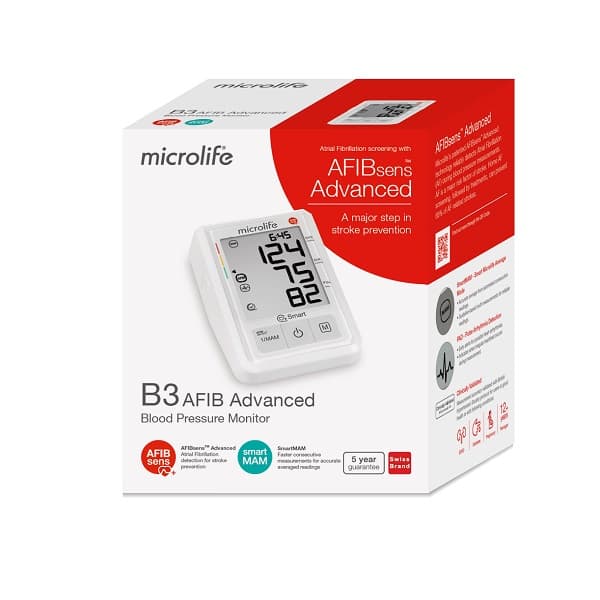 Shop Microlife B3 Advanced Blood Pressure Monitor Online