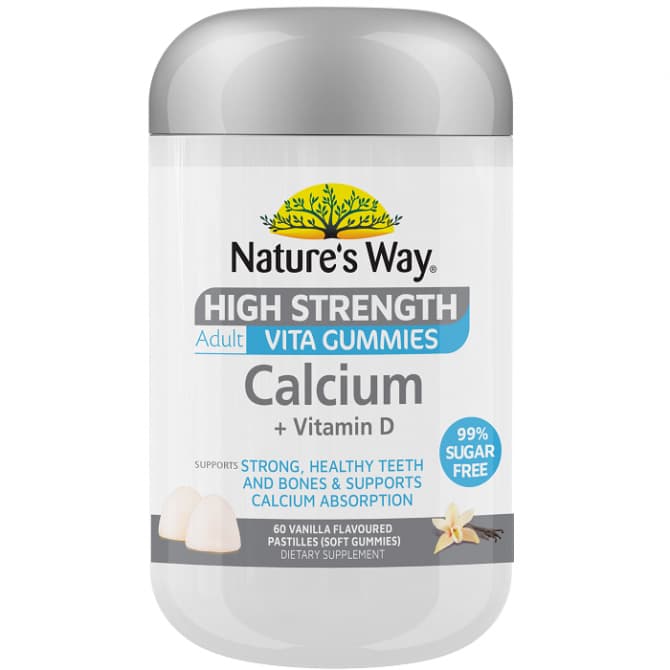 Shop Nature's Way High Strength Adult Vita Gummies Calcium + Vitamin D ...