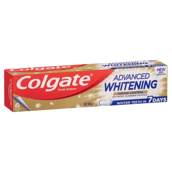 Buy Colgate Advanced Whitening Tartar Control Toothpaste 200g Online