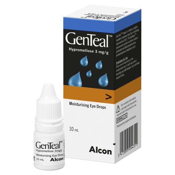 Genteal 0.3 Percent Hypromellose Eye Drops 10ml