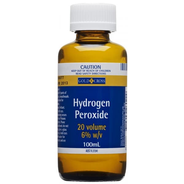 Buy Gold Cross Hydrogen Peroxide 20 Vol 6 100ml Online