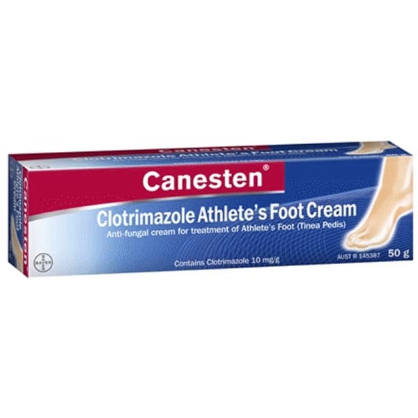 Shop Canesten Clotrimazole Athletes Foot Cream 50g Online