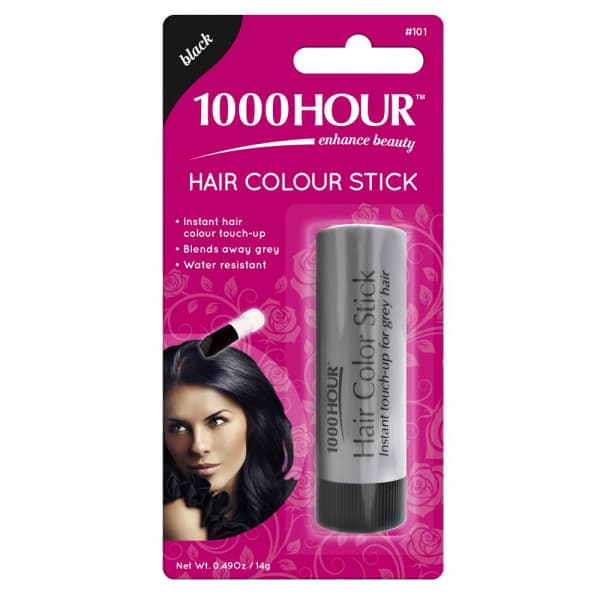 Buy 1000 Hour Hair Colour Stick Black 14g Online