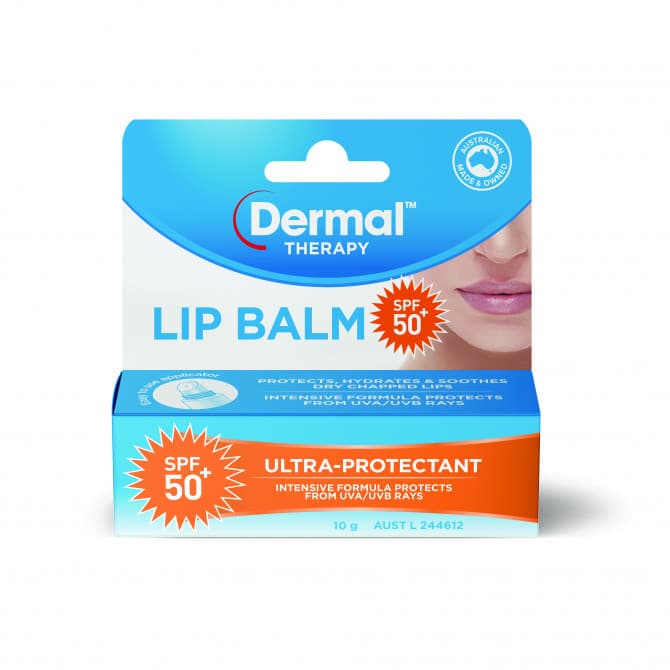 Buy Dermal Therapy Lip Balm SPF 50+ 10g Online | Chemist Australia