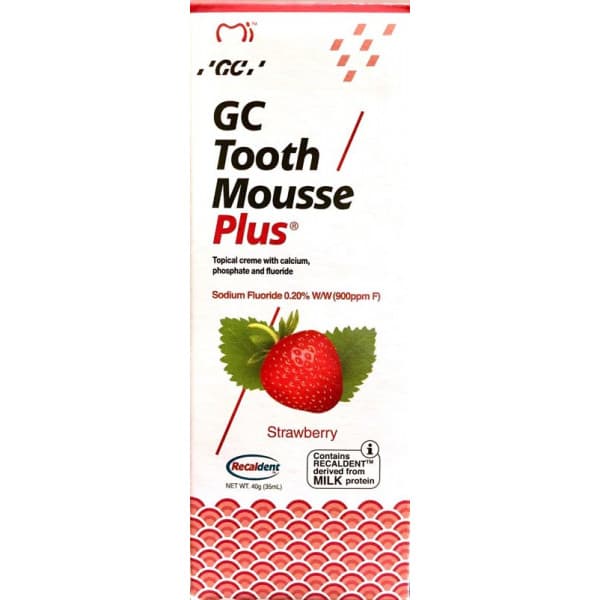 Shop GC Tooth Mousse Plus Strawberry 40g Online