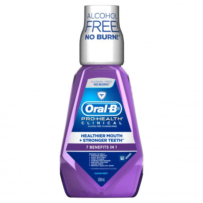 Shop Oral-B Pro-Healh Clinical Rinse 7 Benefits In 1 Mouthwash Online